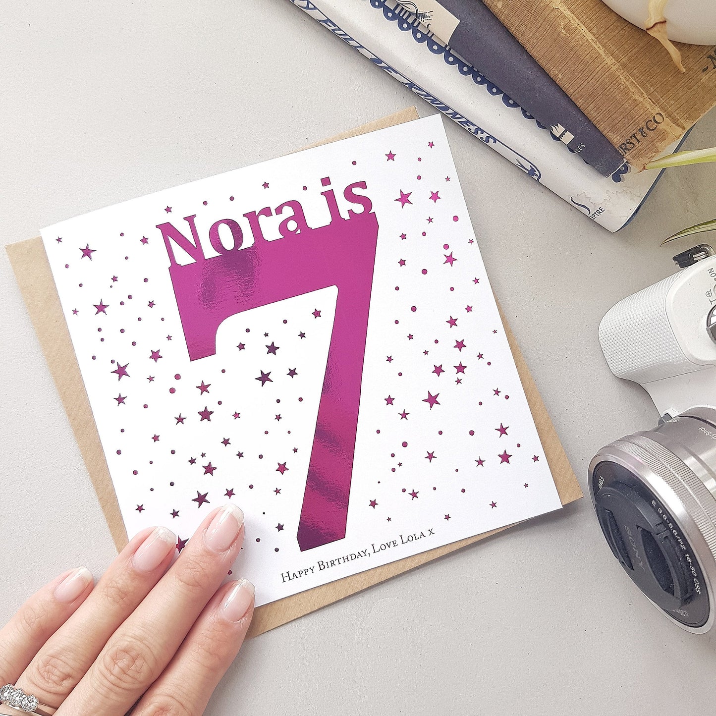 Foiled Children’s Birthday Card | Special card for any age | 1st, 2nd, 3rd, 4th, 5th, 6th, 7th, 8th, 9th