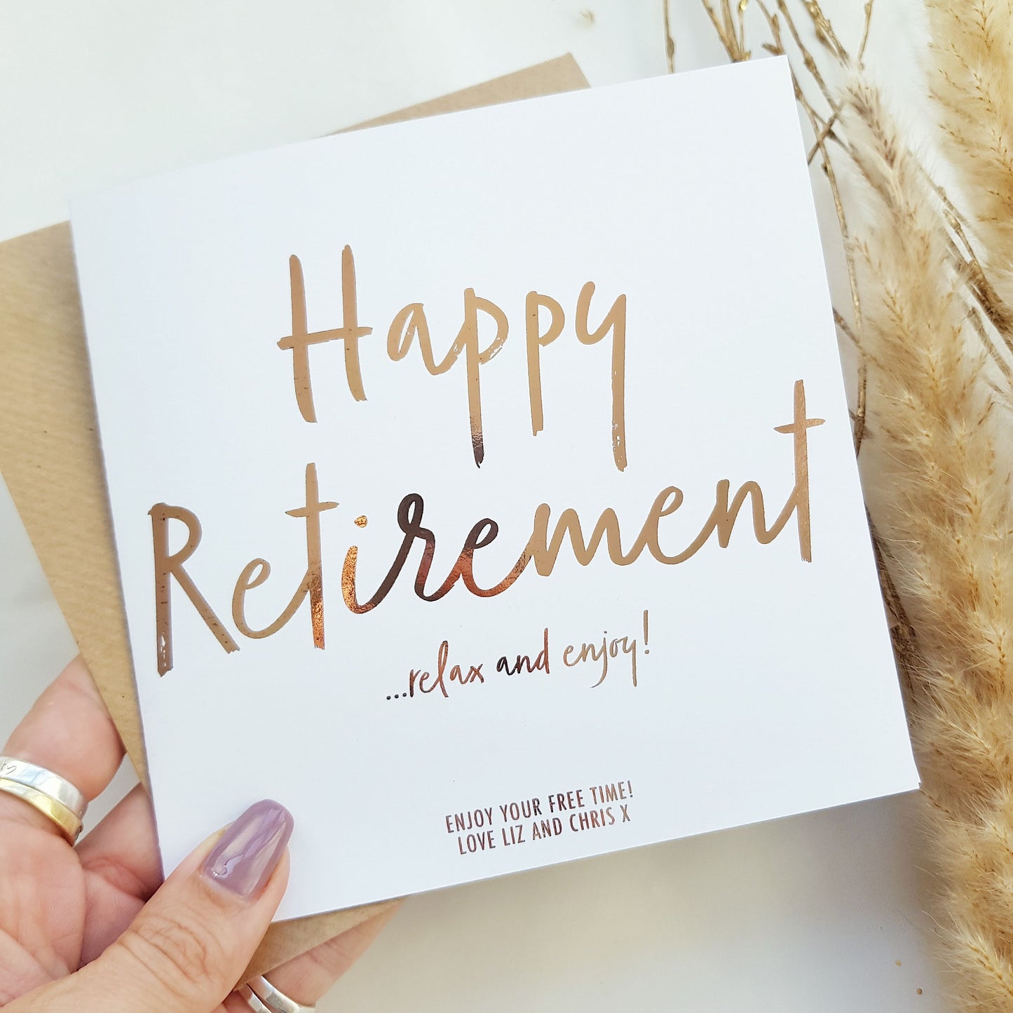 Happy Retirement Card | Personalised Card