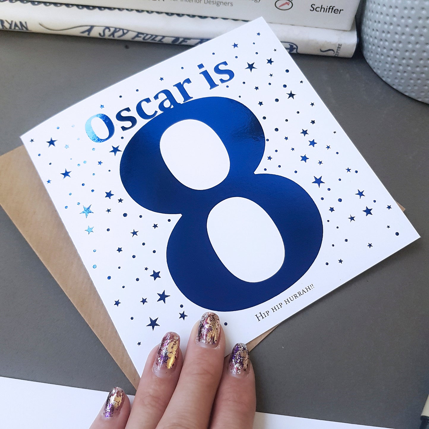 Foiled Children’s Birthday Card | Special card for any age | 1st, 2nd, 3rd, 4th, 5th, 6th, 7th, 8th, 9th